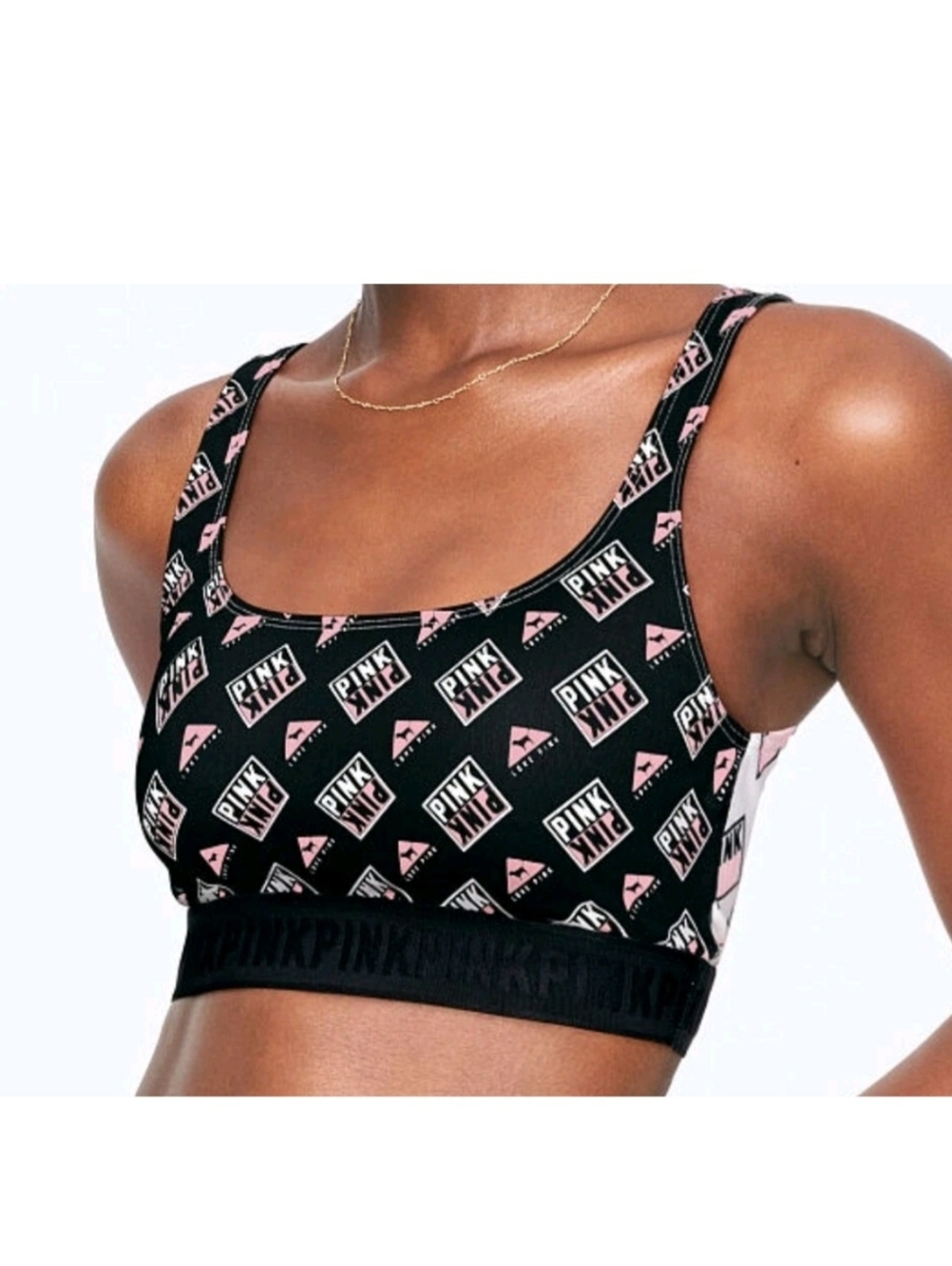 PINK Victoria's Secret Ultimate Scoop Sports Bra Large